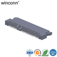 22P Panel Mount Right Angle DIP Networking Slim SATA connector