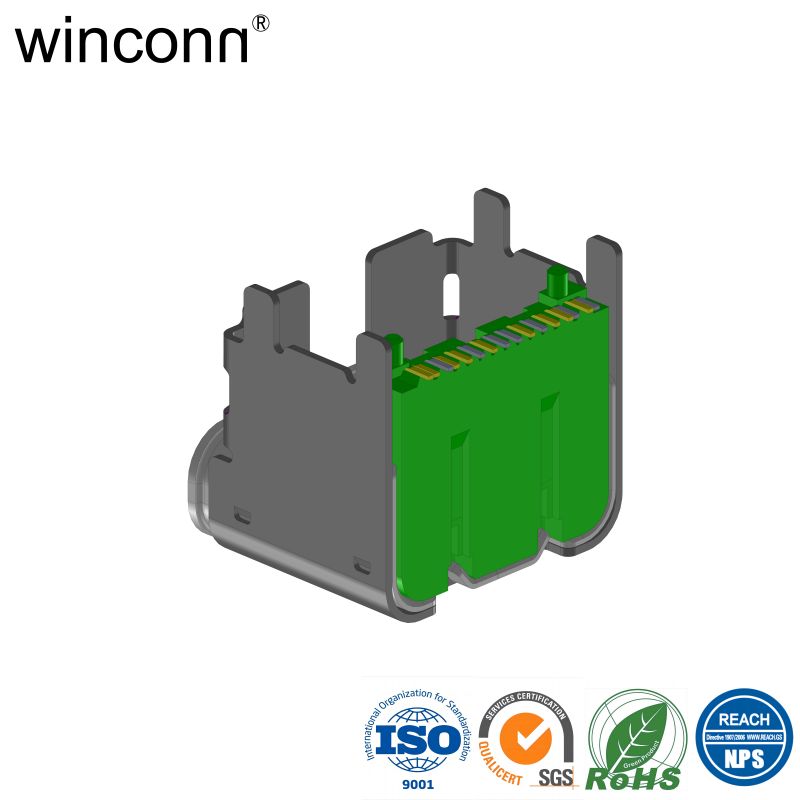 Horizontal Identity door-locking systems USB Type C socket