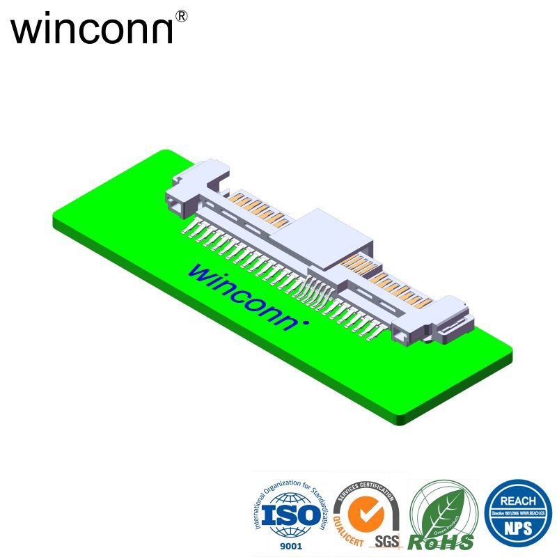 8639 Solder Pin Straight DIP Power Supplies Markets and Applications SAS connector