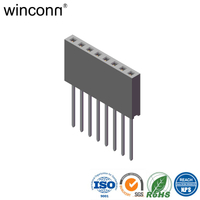 PBT Easy installation 0.100"(2.54mm) pitch Female Header connector