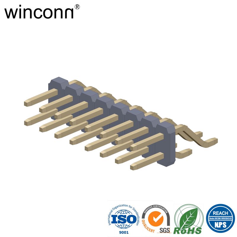 Right Angle SMT Base stations Pin Header connector