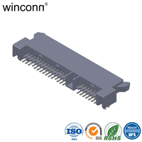 1.00mm Pitch Crimp Terminal Mid-Mount Horizontal DIP Rack-mount server S-ATA