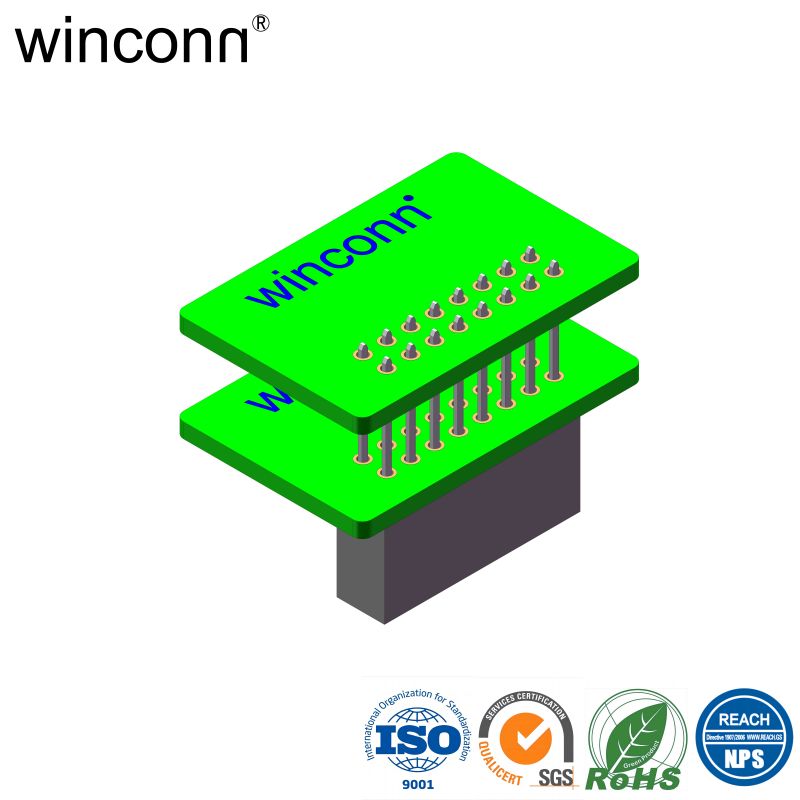 NY9T Customizable 0.200"(5.08mm)Pitch Female Header socket