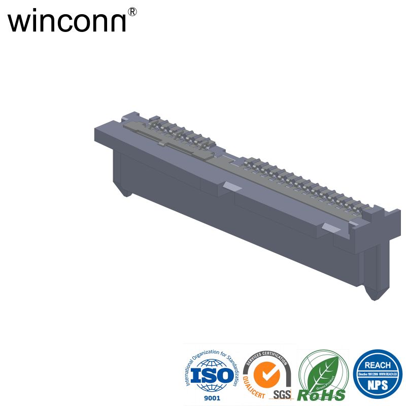 Crimp Housing Crimp Right Angle DIP Notebook PC SATA connector