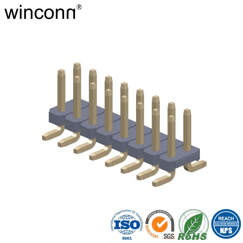 0.079"(2.00mm) vertical DIP china Supplier pin header