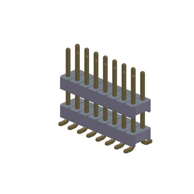 Straight SMT Power Board-to-Board Wire-to-Board Pin Header connector