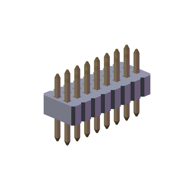 Pin Header 0.0393" inch 1.00mm right angle DIP