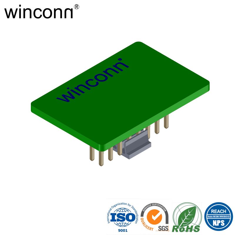 Pin Header horizontal surface mount
